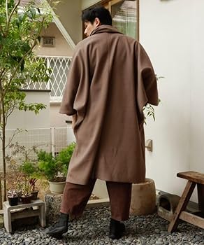 かっこいい和装男性用コート　トンビ なごみや 着物 コート 和装 日本製 STUDIO by DURBAN トンビ